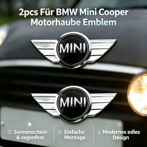 2pcs motorhaube emblem - 2pcs,