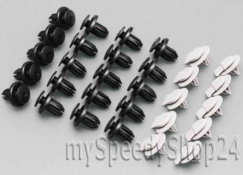 30x befestigung clips - 30x, mini